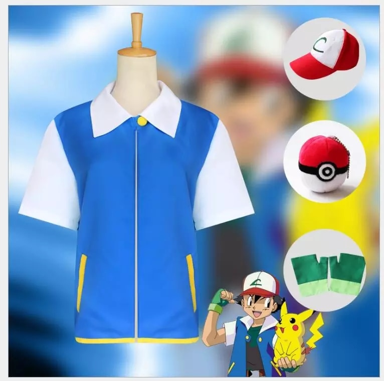 Fantasia Ash Ketchum - Pokémon