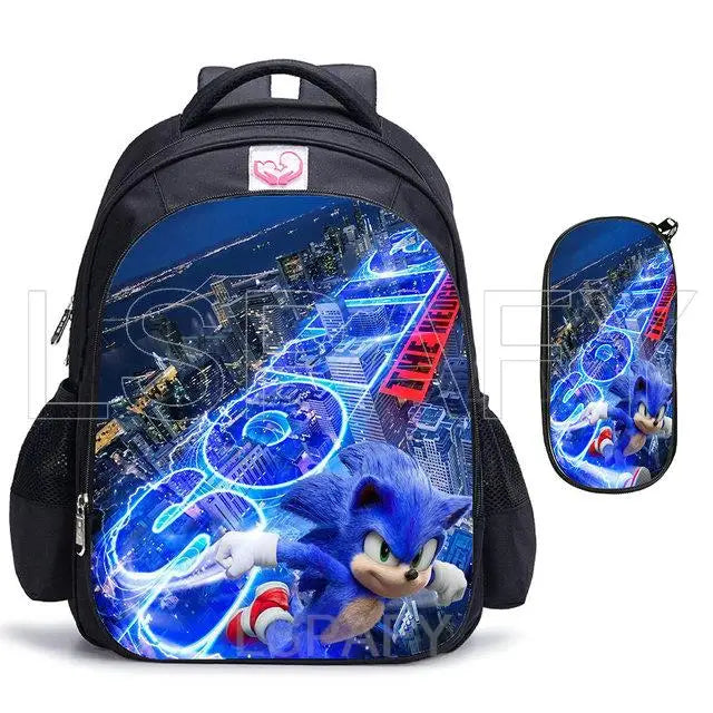 Kit Mochila Masculina Modelo Sonic 2