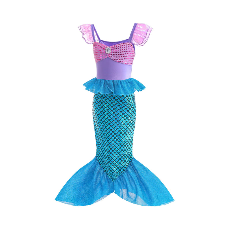 Fantasia Infantil Ariel Oceano Encantado