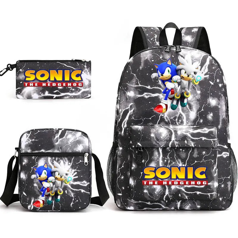 Kit Mochila Sonic Modelo Masculino