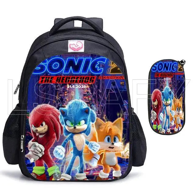 Kit Mochila Masculina Modelo Sonic 2