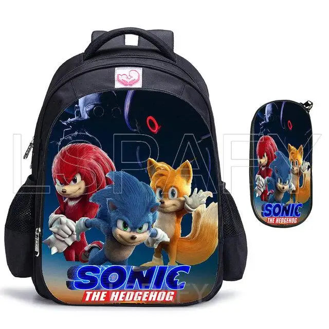 Kit Mochila Masculina Modelo Sonic 2