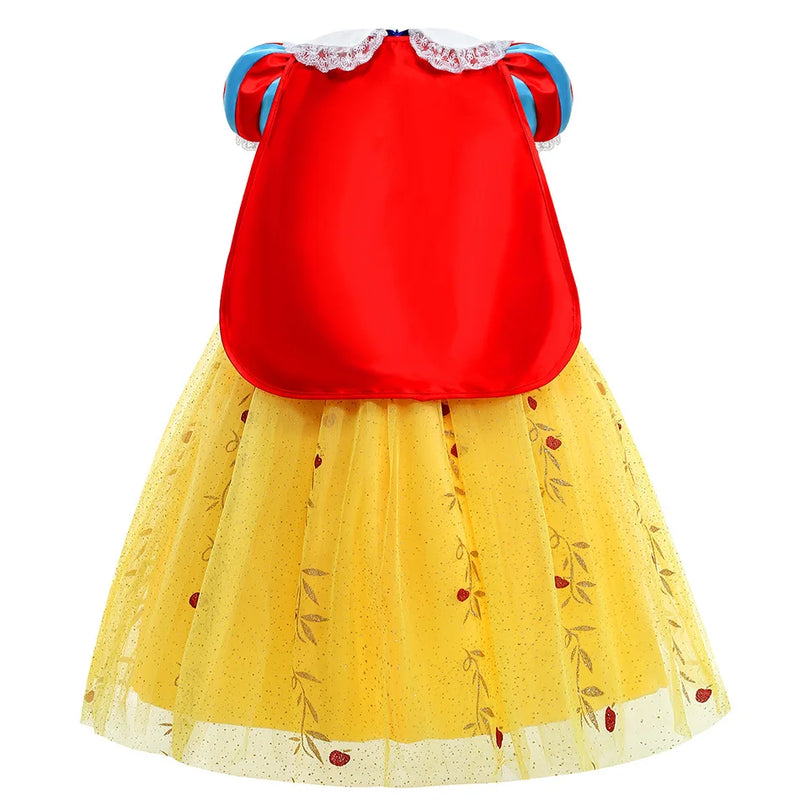 Vestido Branca de Neve Deluxo