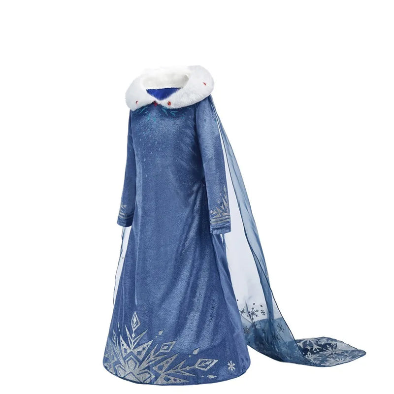 Vestido Infantil Elsa (Frozen)