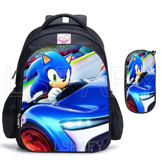 Kit Mochila Masculina Modelo Sonic 2