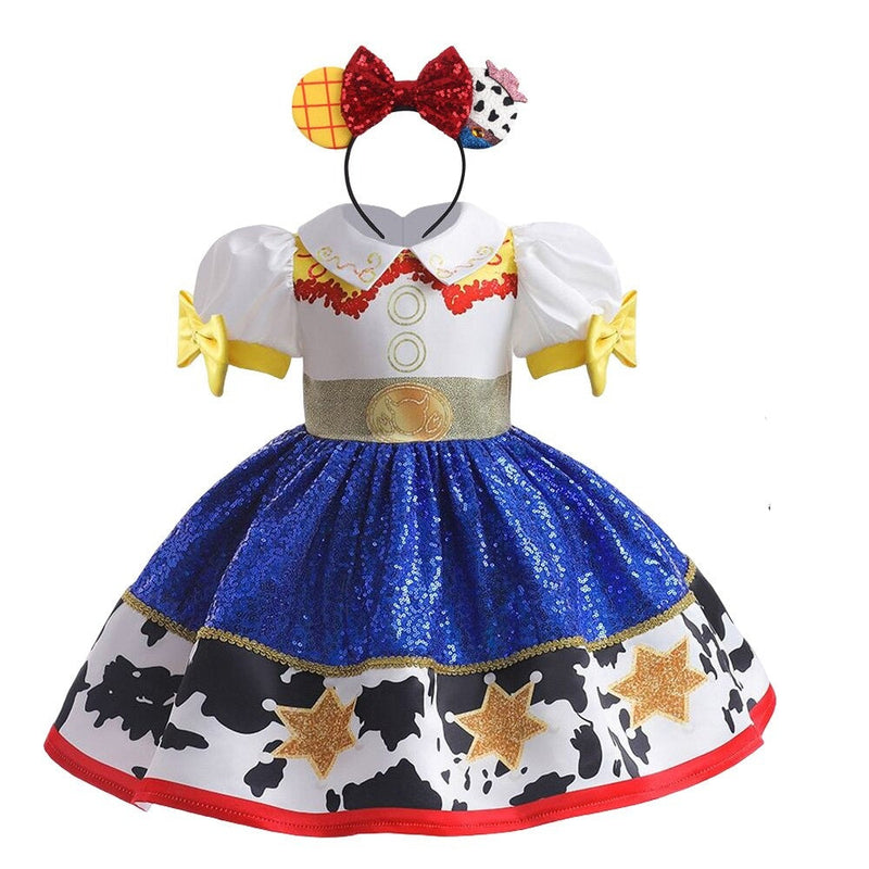 Vestido Jessie Luxo - toy story