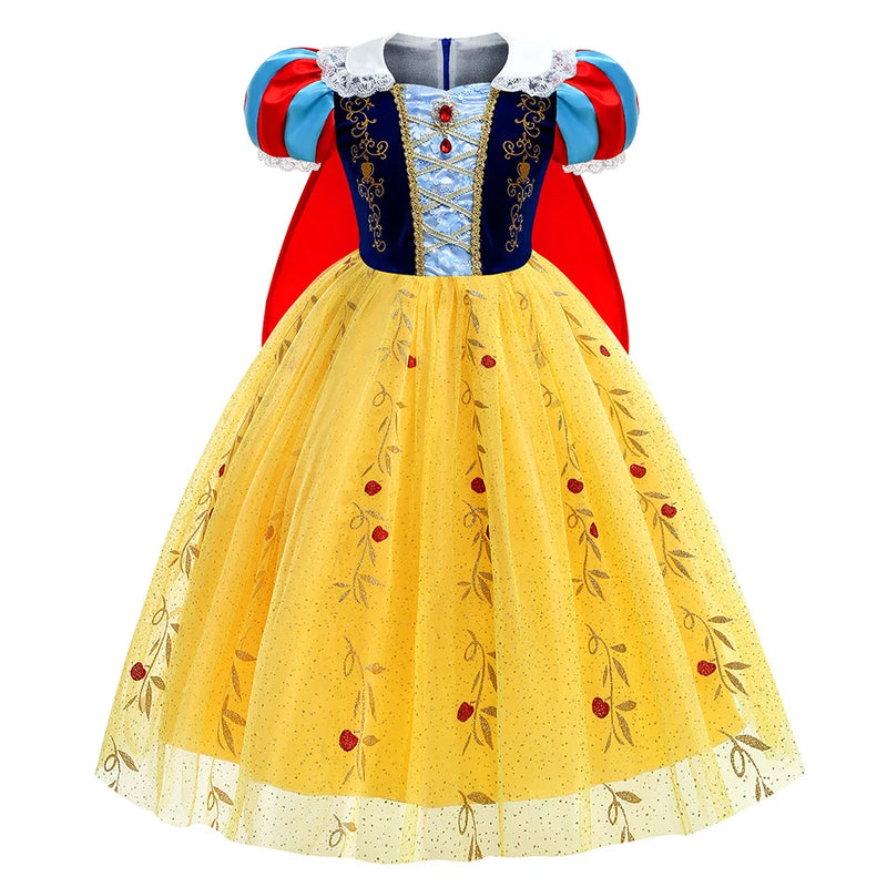 Fantasia Branca de Neve Completo - Pronta Entrega