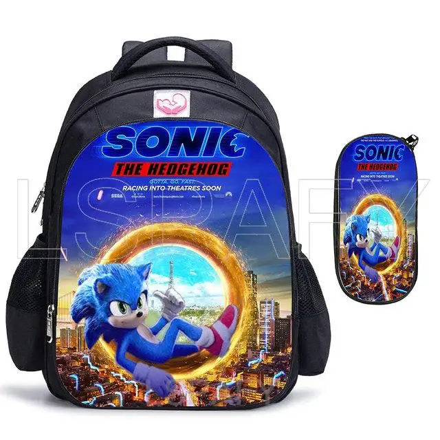 Kit Mochila Masculina Modelo Sonic 2