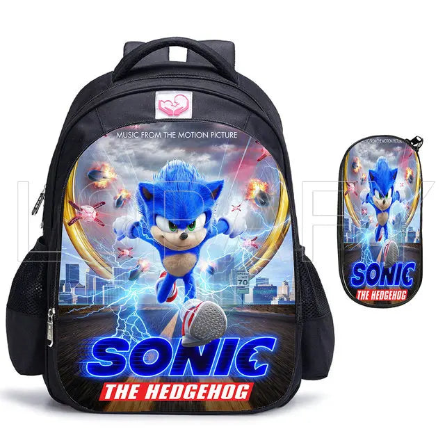 Kit Mochila Masculina Modelo Sonic 2