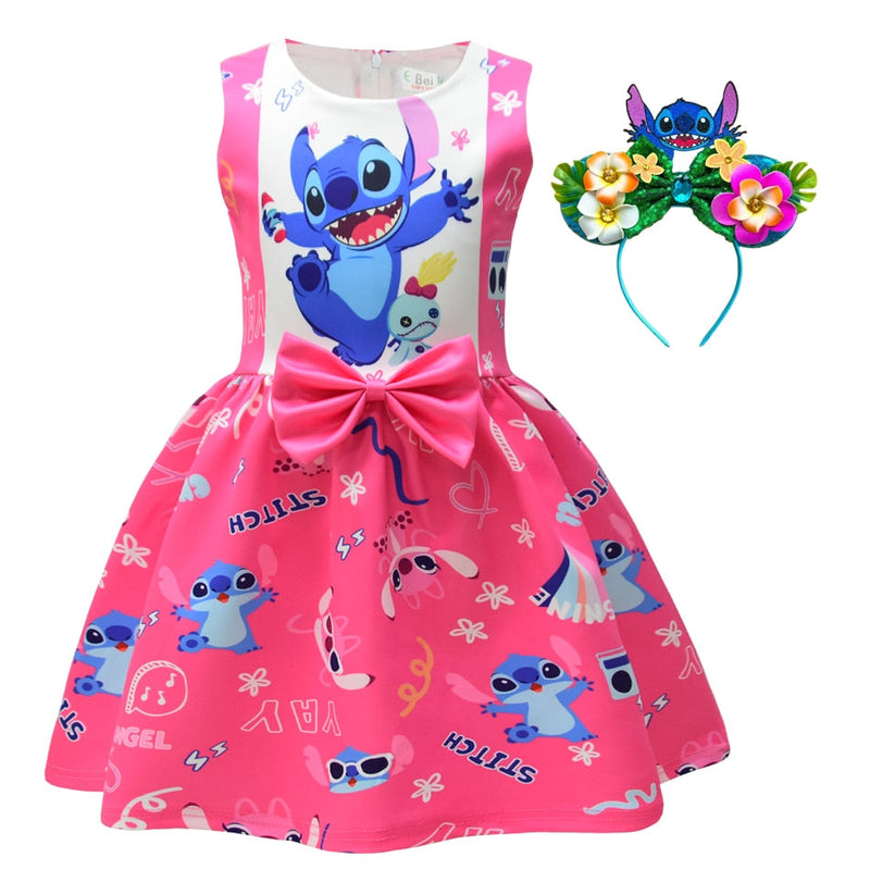 Vestido Stitch - Lilo & Stitch