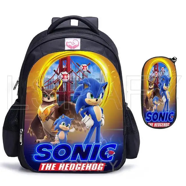 Kit Mochila Masculina Modelo Sonic 2